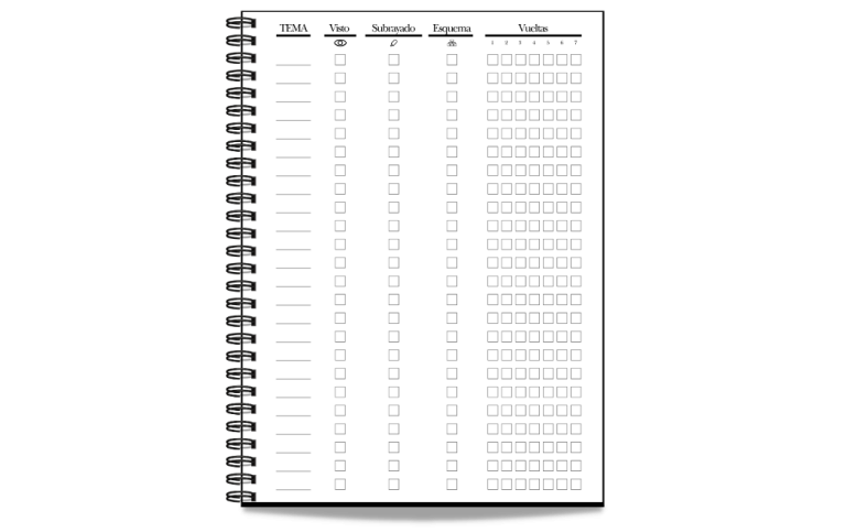 Vueltas de agenda opositor jr project